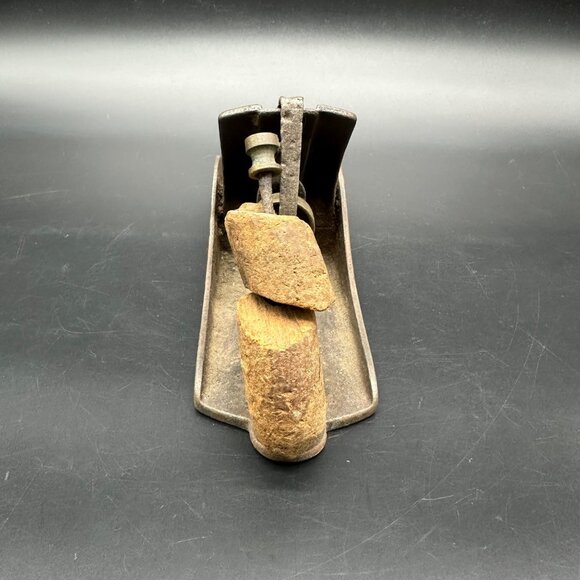 Antique Bailey No 4 Wood Plane Smoothing Hand Tool Manual Rustic 1910 READ - Picture 3 of 13